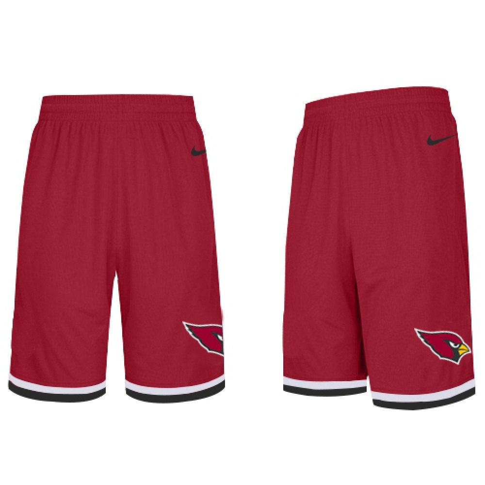 Men's Arizona Cardinals 2019 Red Knit Performance Shorts 1