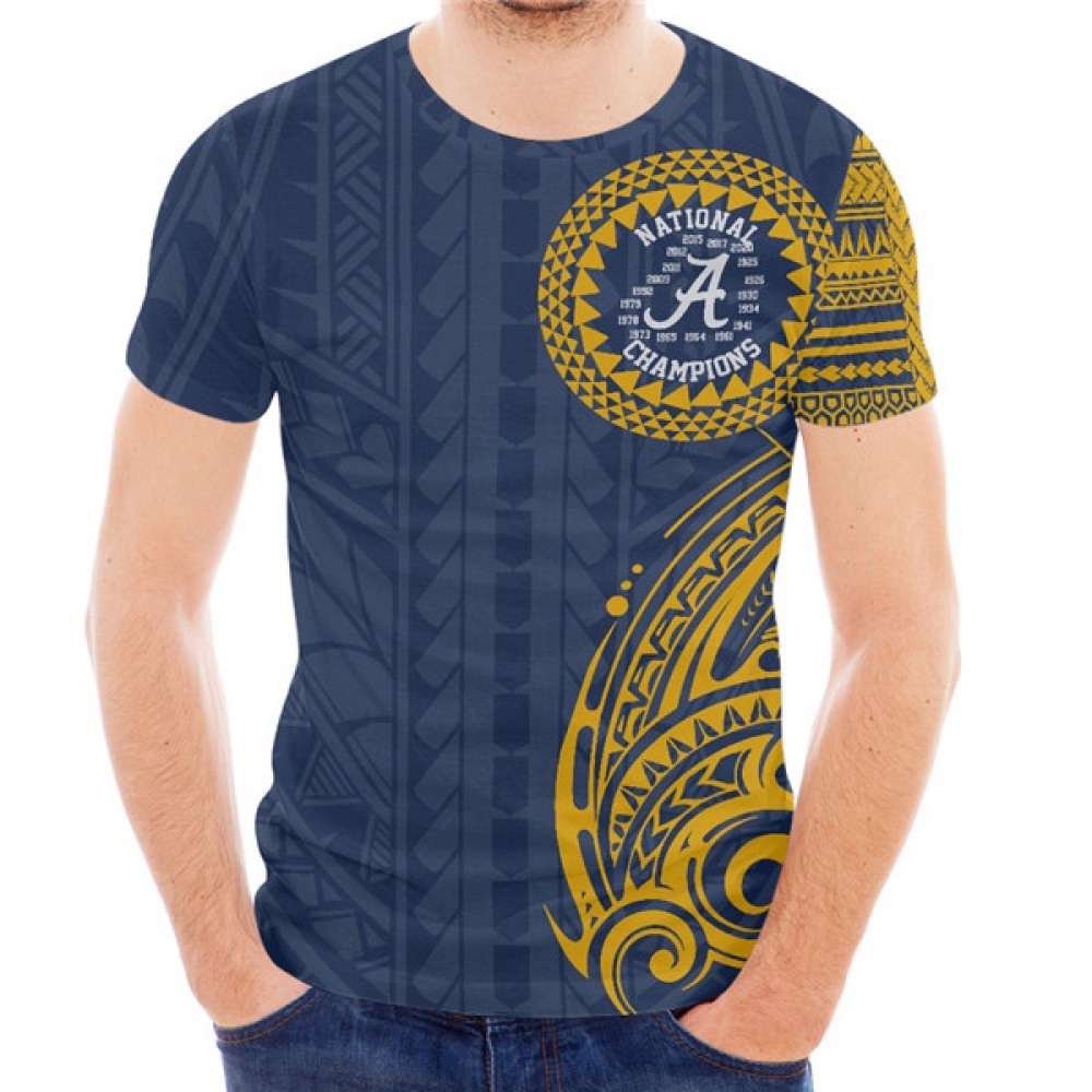 Men's Atlanta Braves Navy T-Shirt 1