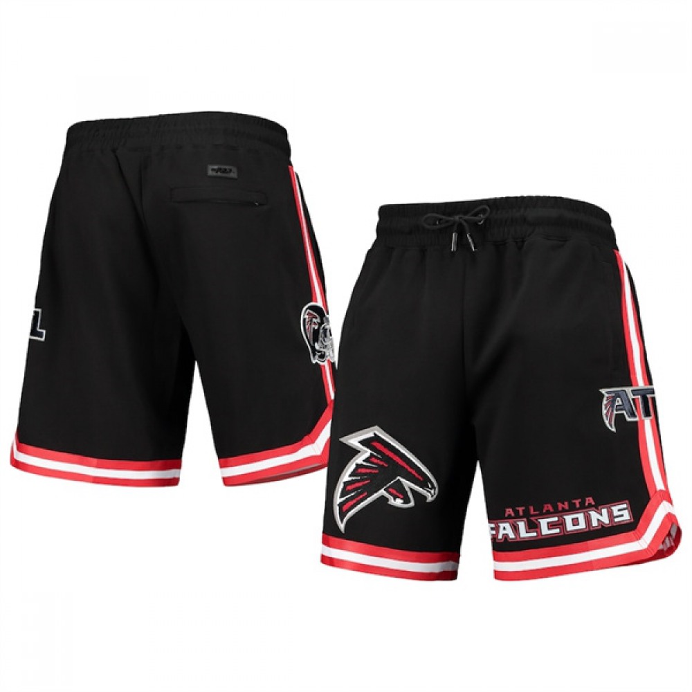 Men's Atlanta Falcons Black Shorts 1