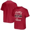 Men's Atlanta Falcons Red x Darius Rucker Collection Stripe T-Shirt