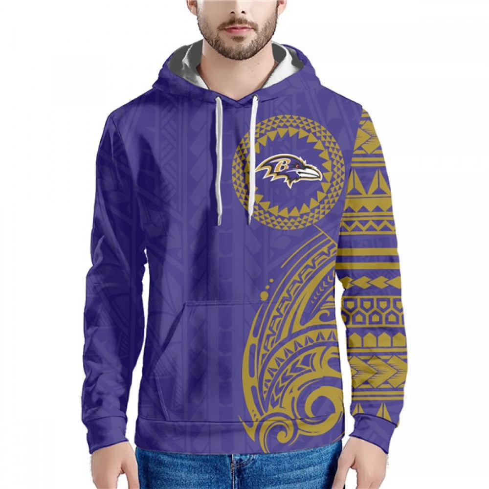 Men's Baltimore Ravens Purple Hoodie 1
