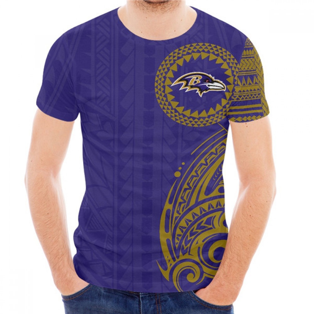Men's Baltimore Ravens Purple T-Shirt 1