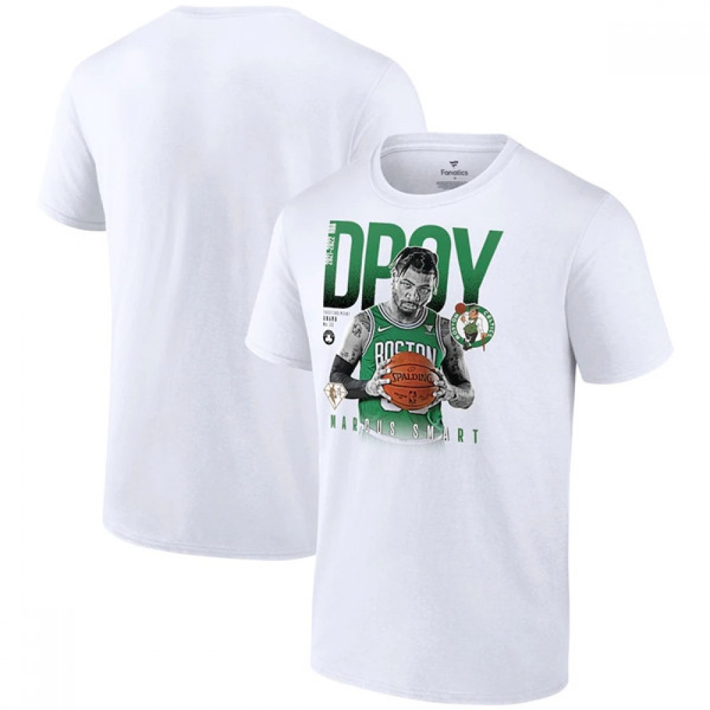 Men's Boston Celtics 2022 White T-Shirt 1