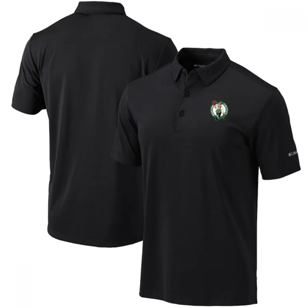 Men's Boston Celtics Antigua Black Legacy Pique Polo 1