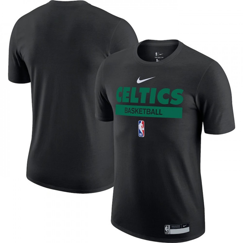 Men's Boston Celtics Black 2022/23 Legend On-Court Practice Performance T-Shirt 1