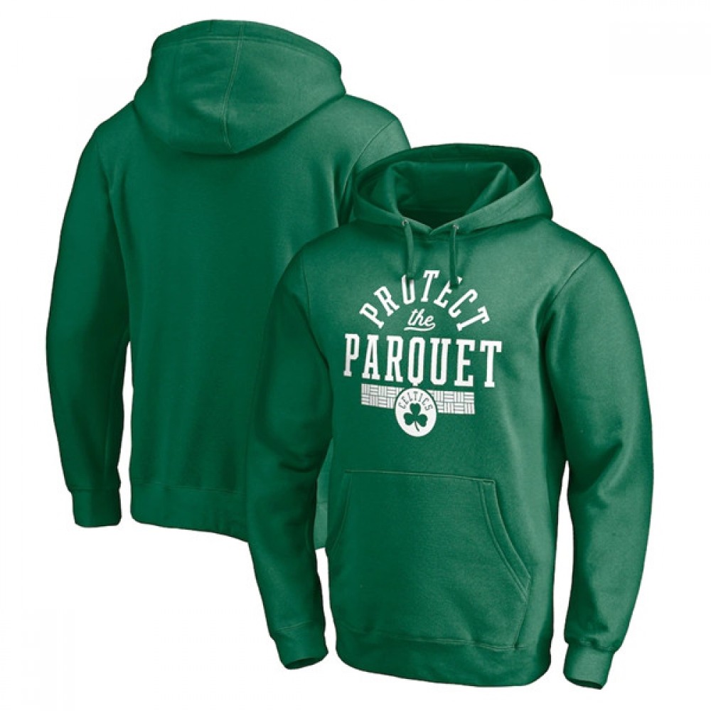 Men's Boston Celtics Green Pullover Hoodie 1