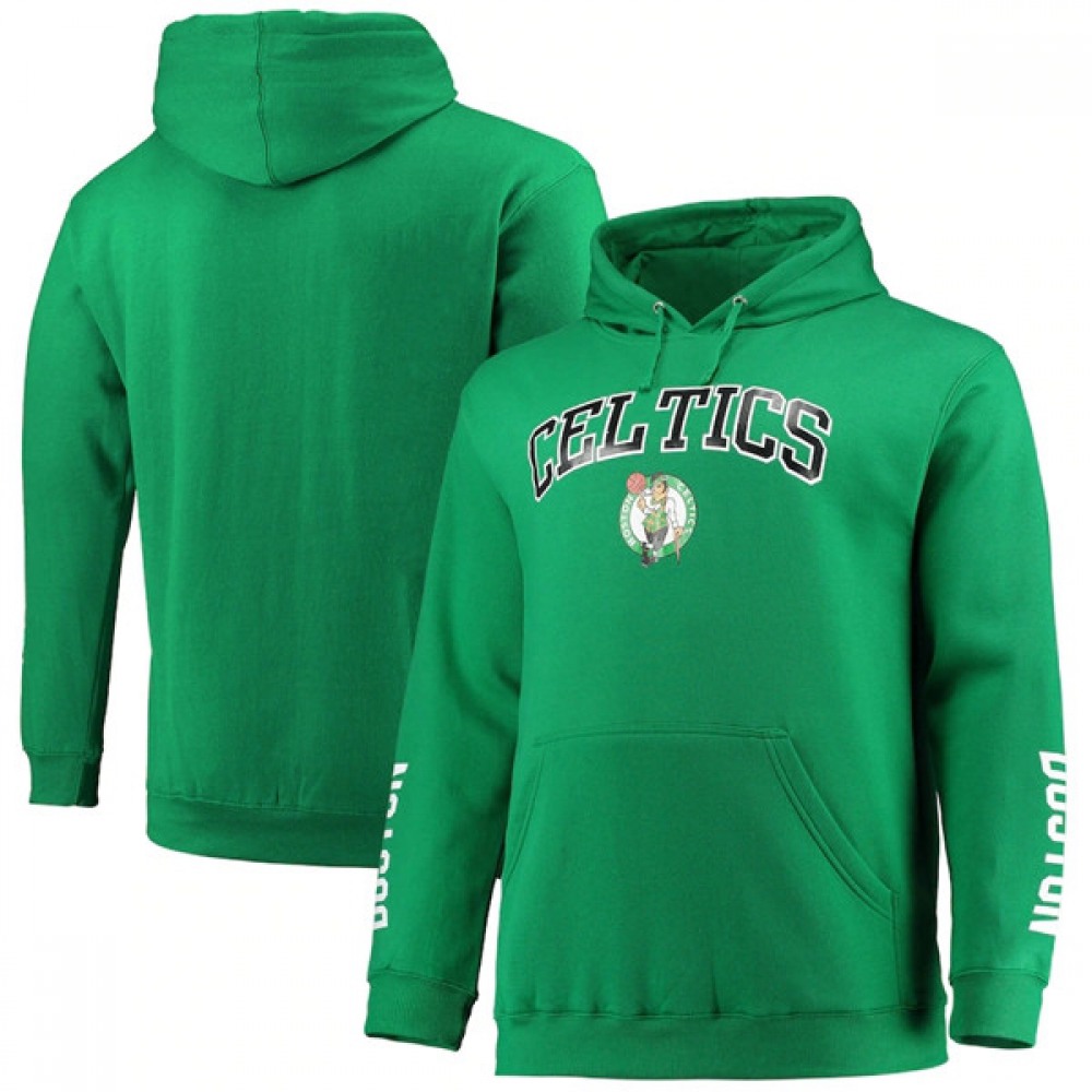 Men's Boston Celtics Green Pullover Hoodie 1