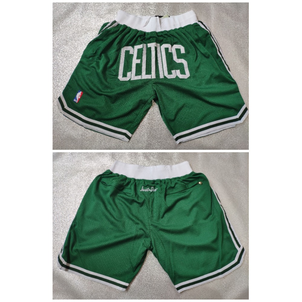 Men's Boston Celtics Green Shorts (Run Small) 1