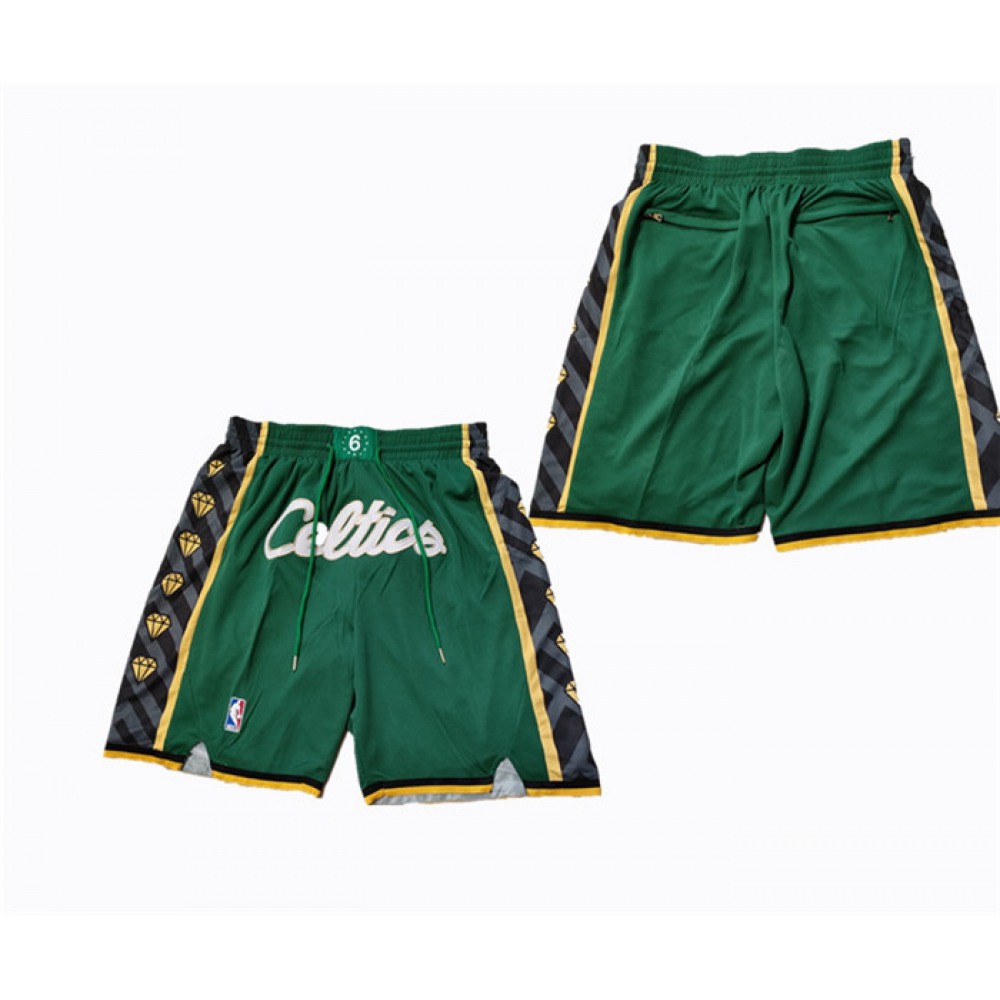 Men's Boston Celtics Green Shorts (Run Small) 1