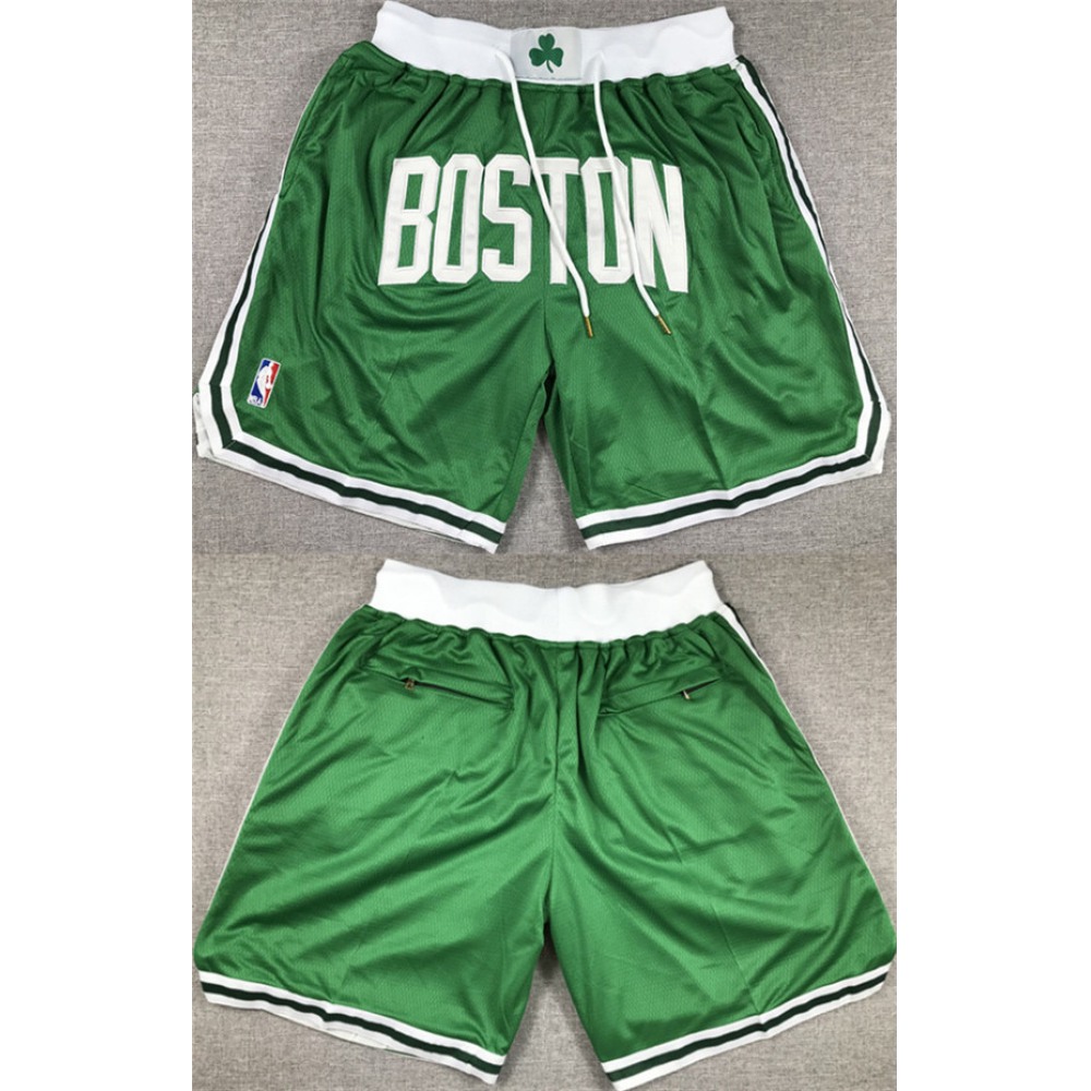 Men's Boston Celtics Green Shorts (Run Small) 1