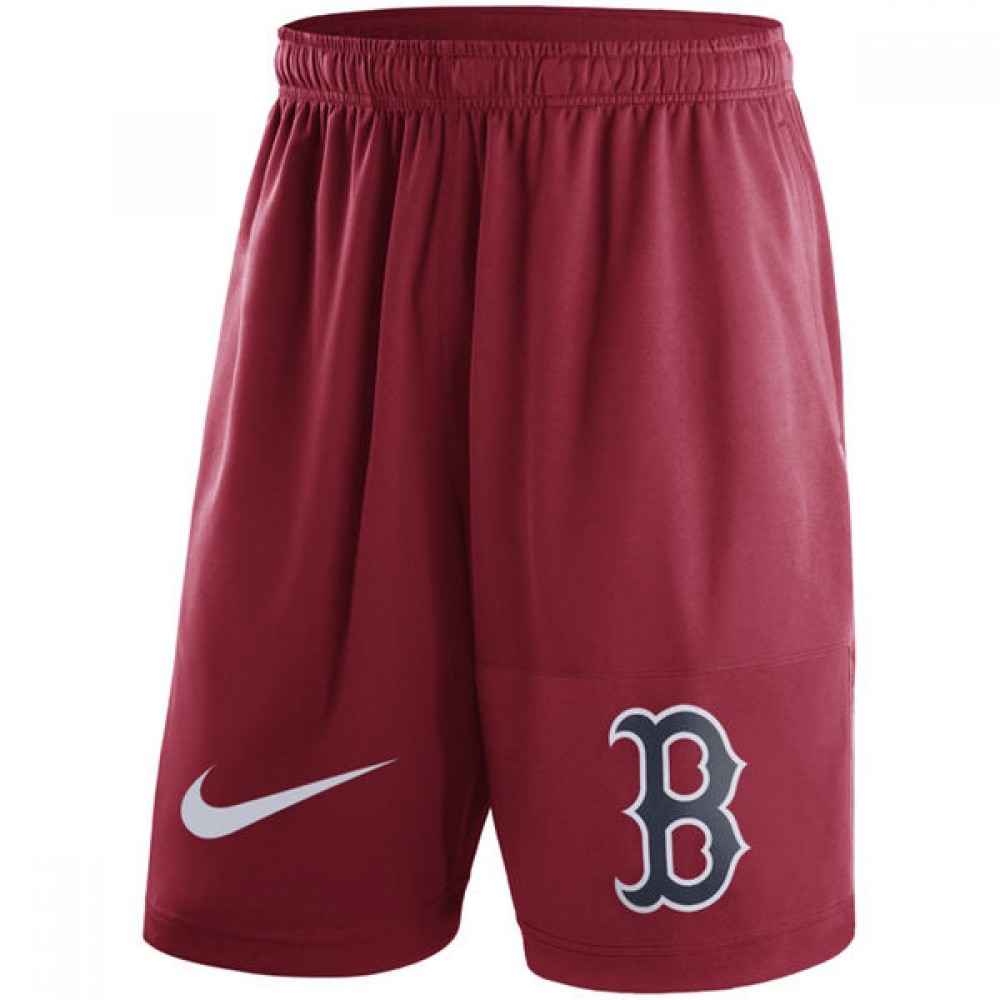 Men's Boston Red Sox Red Dry Fly Shorts 1