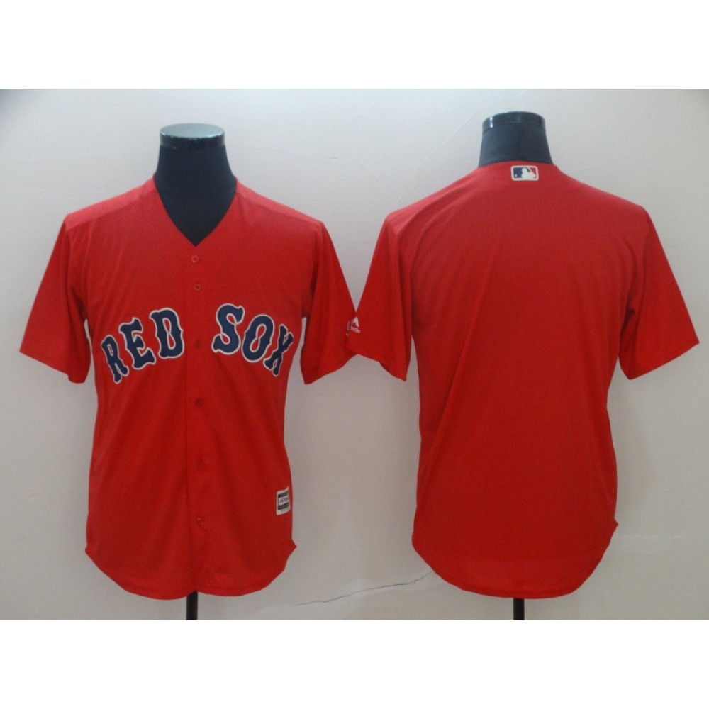Men's Boston Red Sox Red Cool Base Stitched MLB Jersey 1