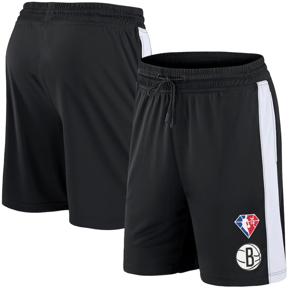 Men's Brooklyn Nets Black Shorts 1