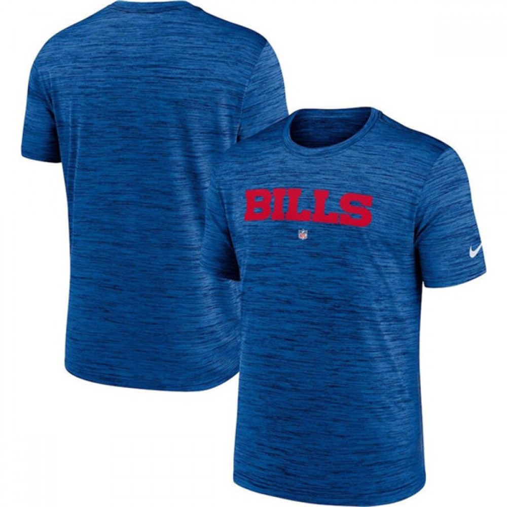 Men's Buffalo Bills Royal Velocity Performance T-Shirt 1
