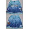 Men's Charlotte Hornets Teal/Blue Shorts