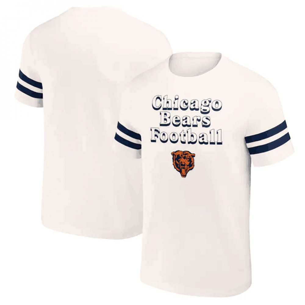 Men's Chicago Bears Cream x Darius Rucker Collection Vintage T-Shirt 1