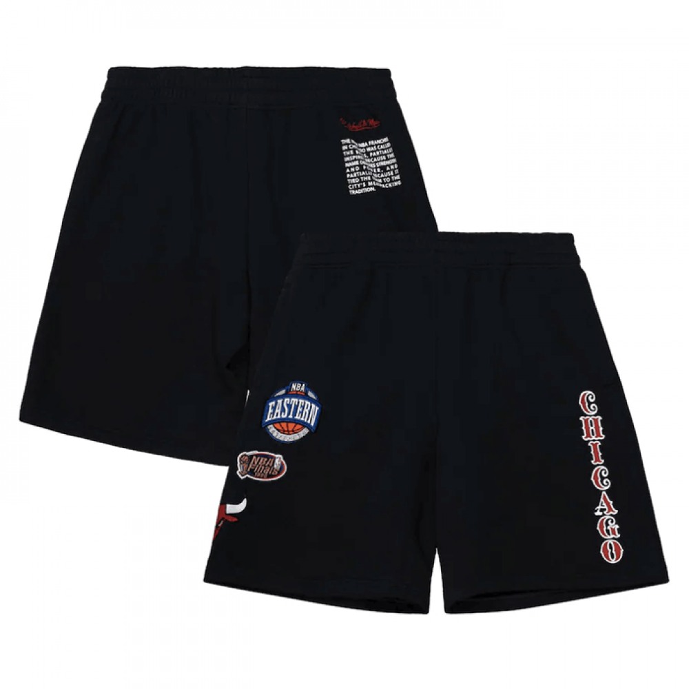 Men's Chicago Bulls Black Shorts 1