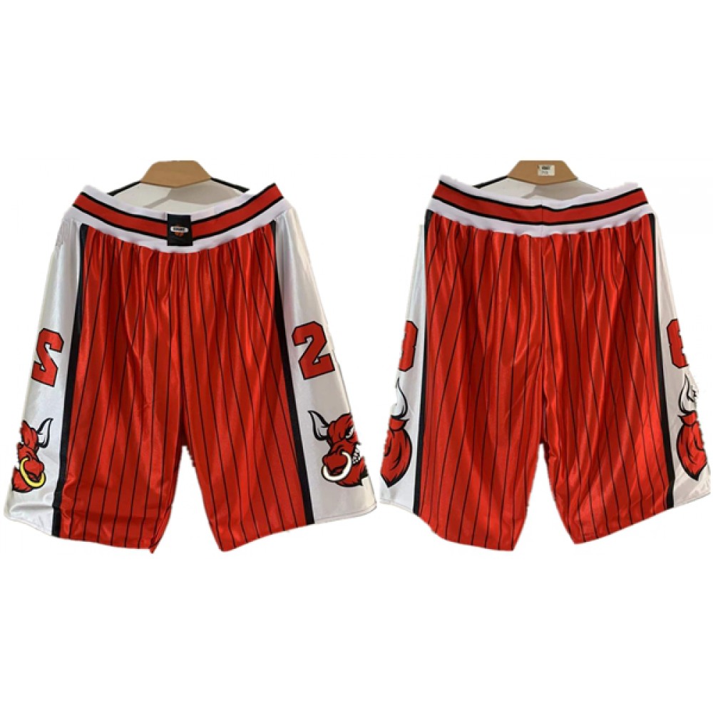 Men's Chicago Bulls Red Shorts (Run Small) 1
