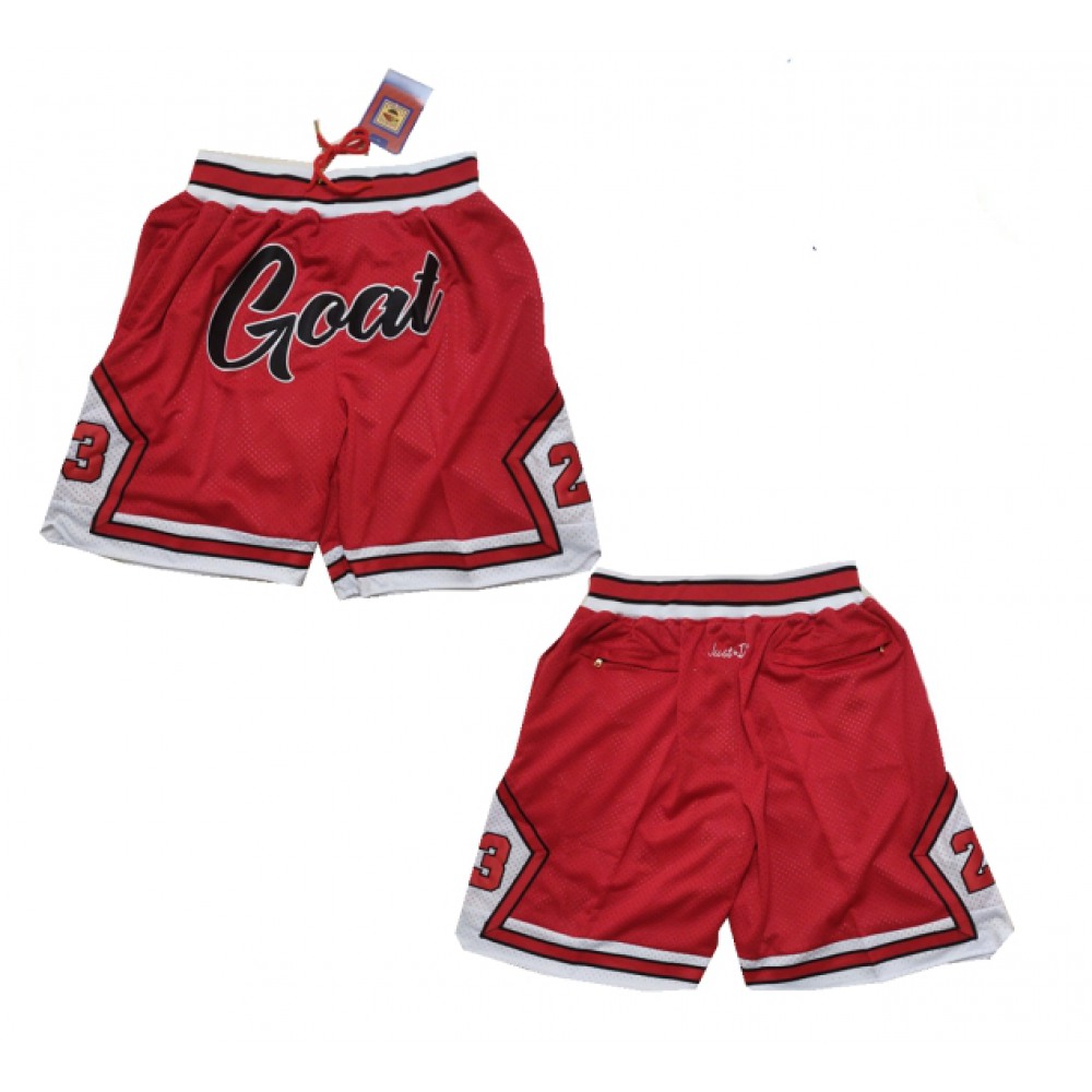 Men's Chicago Bulls Red Shorts (Run Small) 1