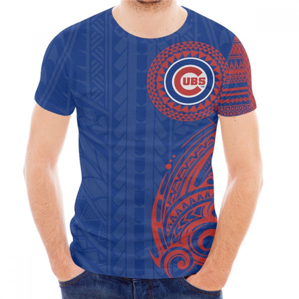 Men's Chicago Cubs Royal T-Shirt 1