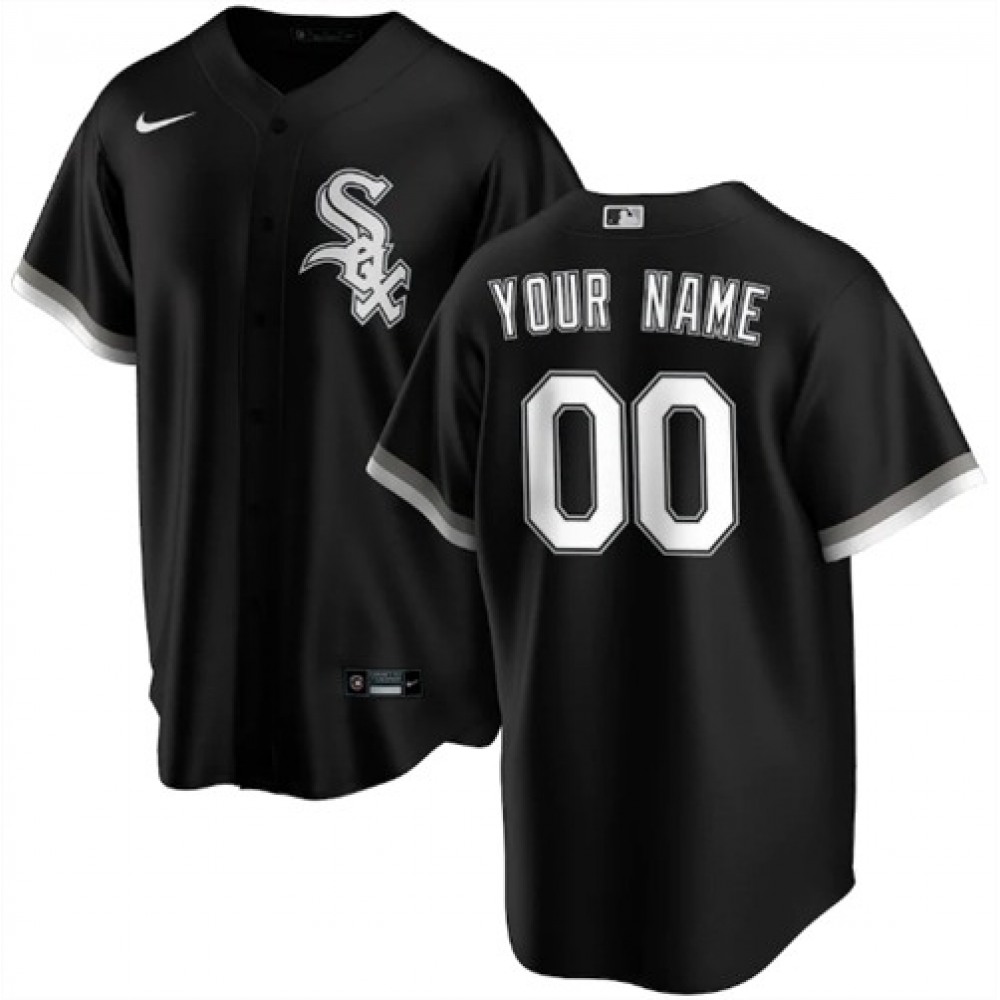 Men's Chicago White Sox Customized Stitched MLB Jersey 1