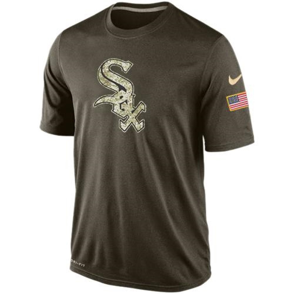 Men's Chicago White Sox Salute To Service Dri-FiT T-Shirt 1