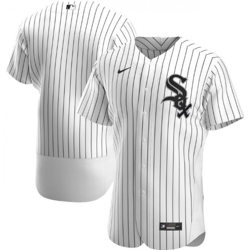 Men's Chicago White Sox White Flex Base Stitched Jersey 1