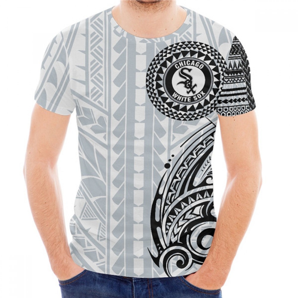 Men's Chicago White Sox White T-Shirt 1