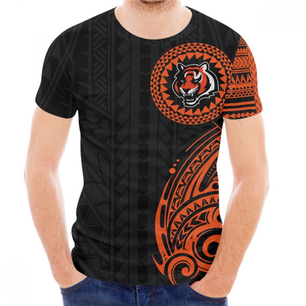 Men's Cincinnati Bengals Black T-Shirt 1