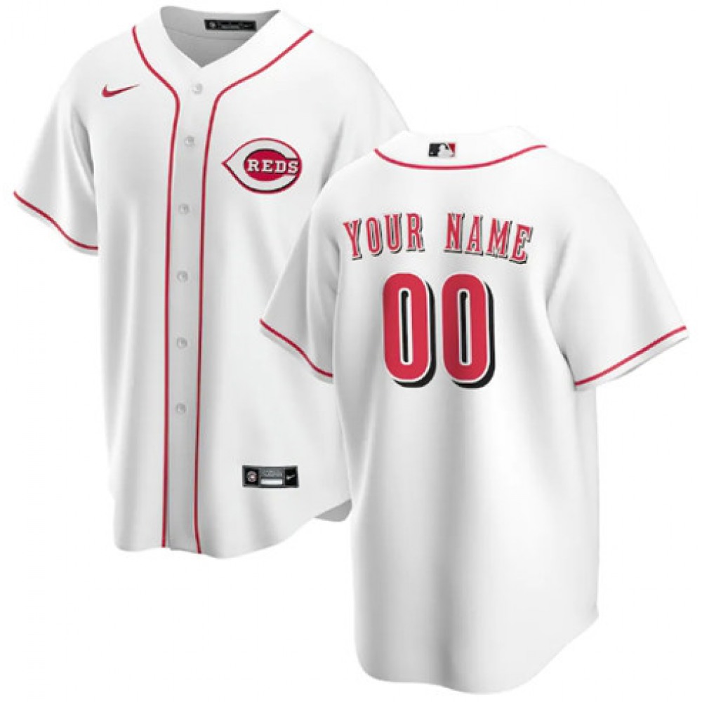 Men's Cincinnati Reds Customized Stitched MLB Jersey 1