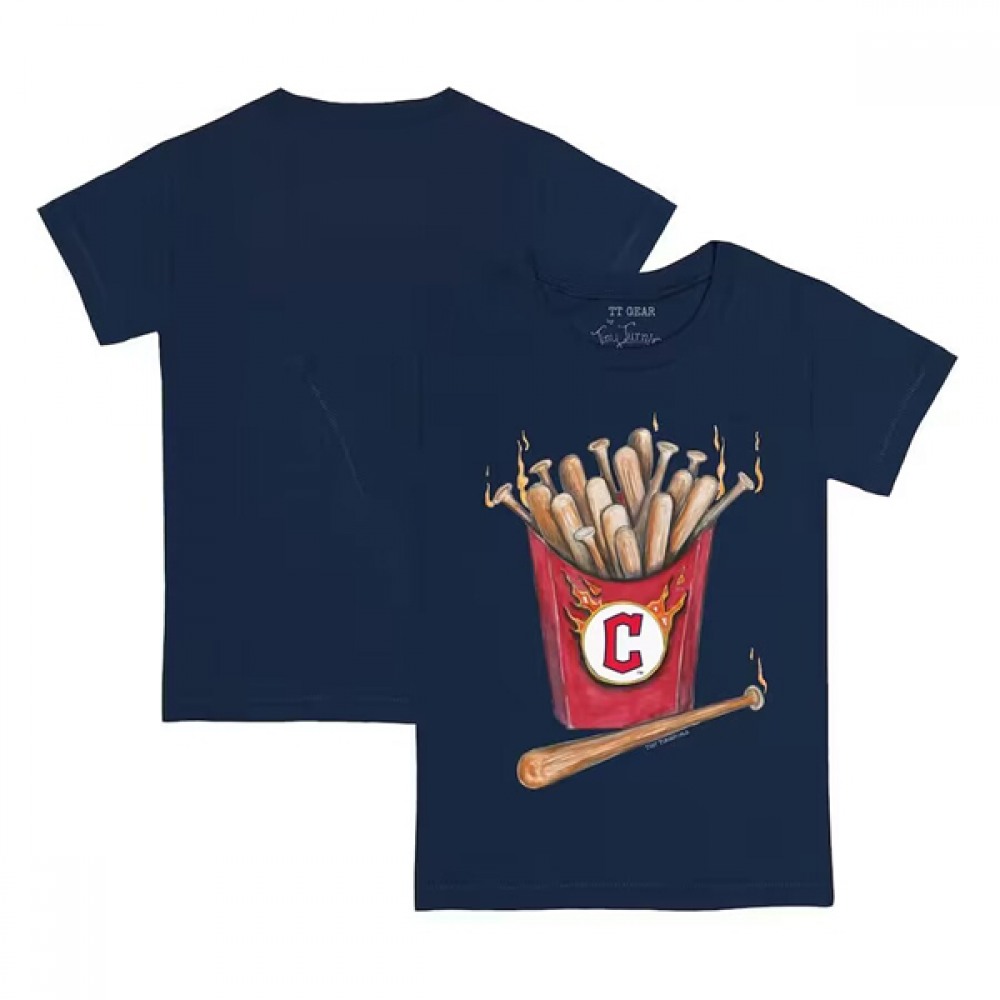 Men's Cleveland Guardians Navy T-Shirt 1