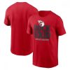 Men's Cleveland Guardians Red T-Shirt