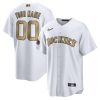 Men's Colorado Rockies ACTIVE Player Custom 2022 All-Star White Cool Base Stitched Baseball Jersey