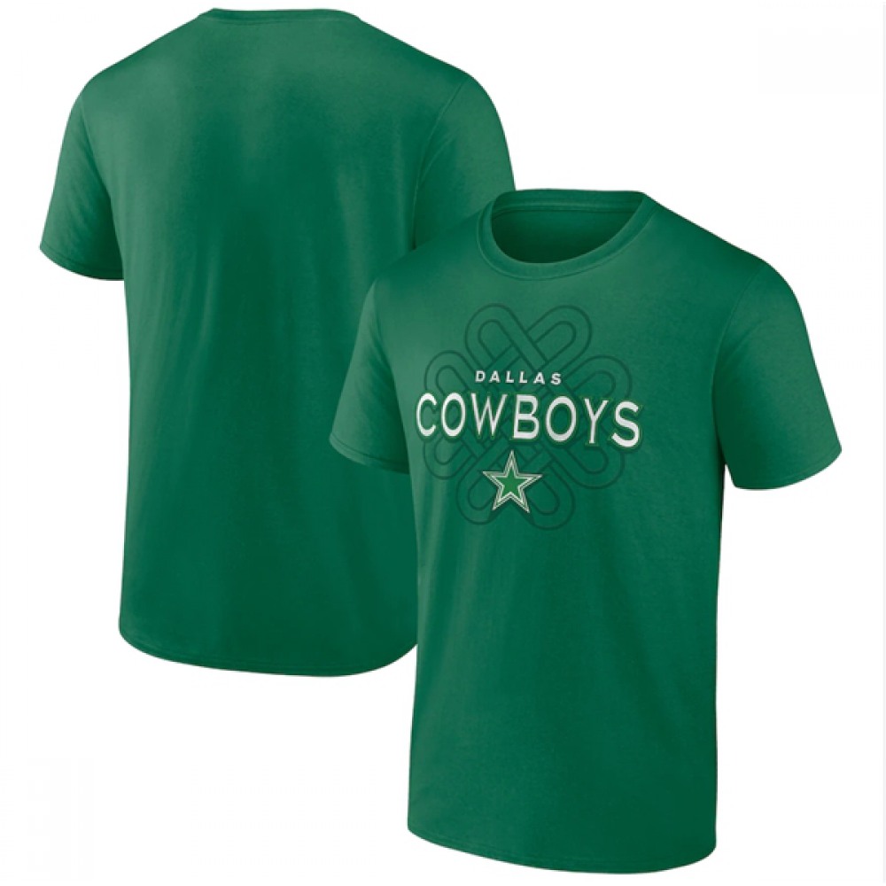 Men's Dallas Cowboys Kelly Green Celtic Knot T-Shirt 1