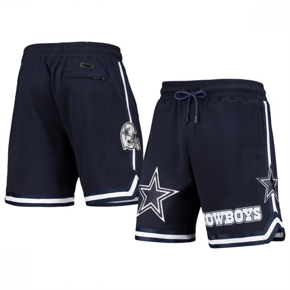 Men's Dallas Cowboys Navy Shorts 1