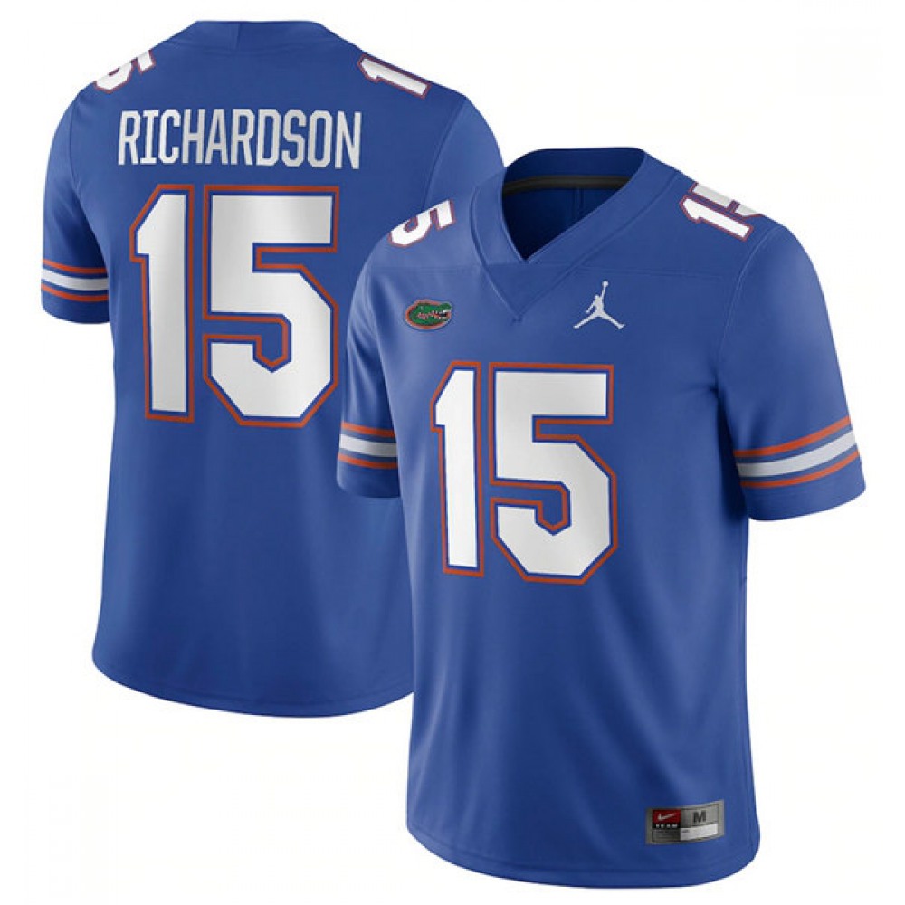 Men's Florida Gators #15 Anthony Richardson Royal Stitched Jersey 1