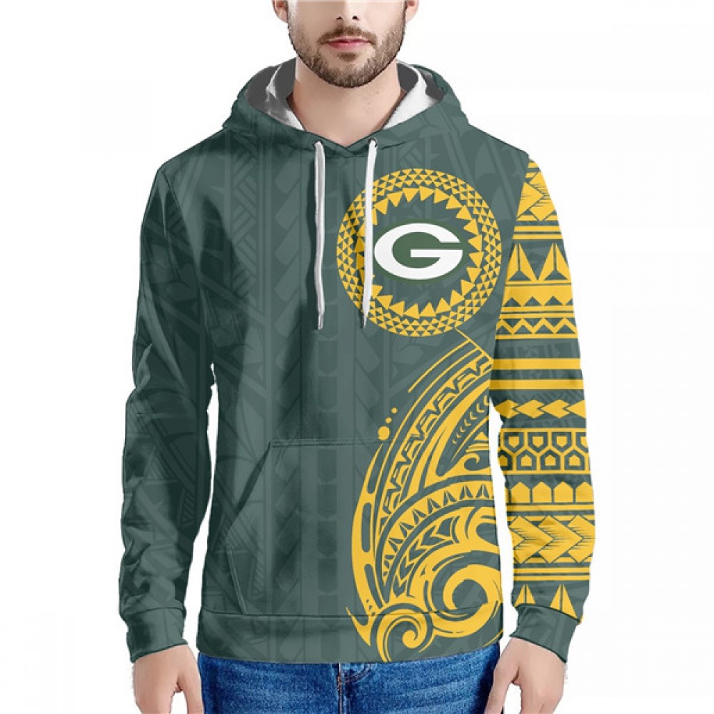 Men's Green Bay Packers Green Hoodie 1