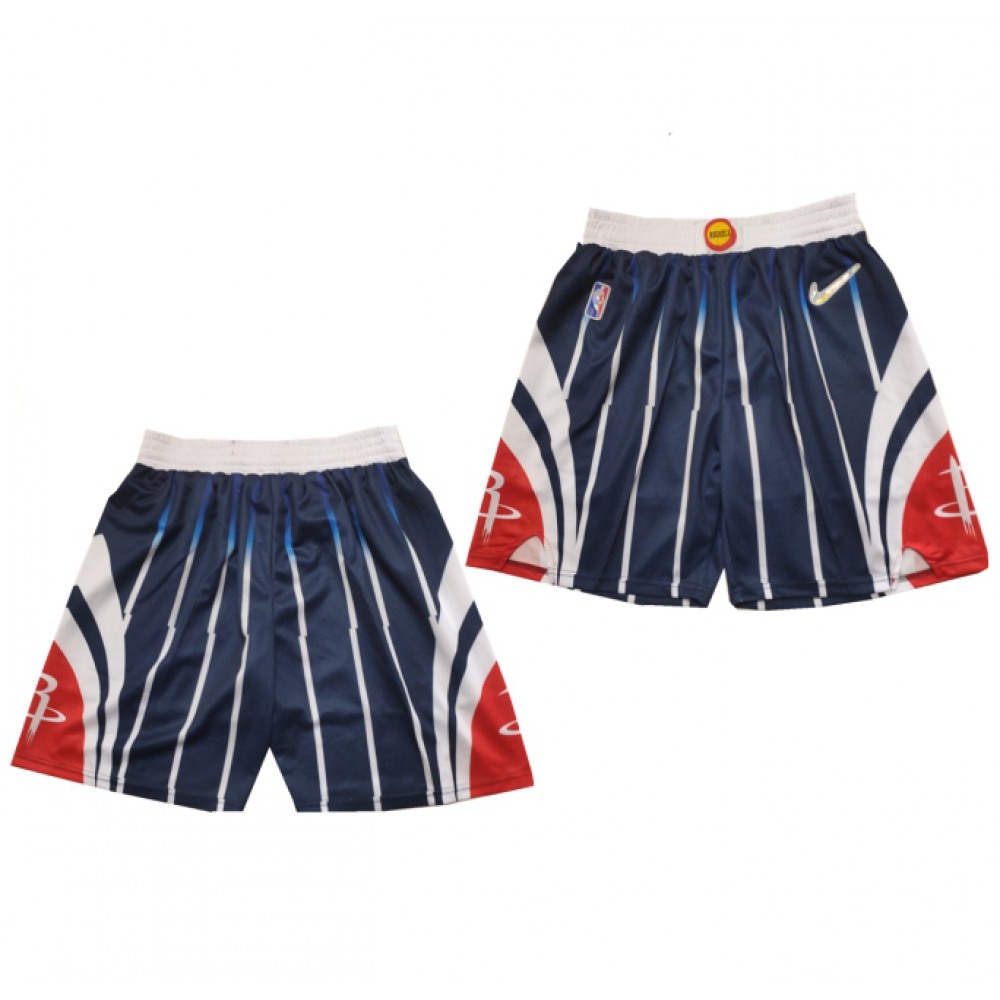 Men's Houston Rockets 75th Anniversary Navy Shorts (Run Small) 1