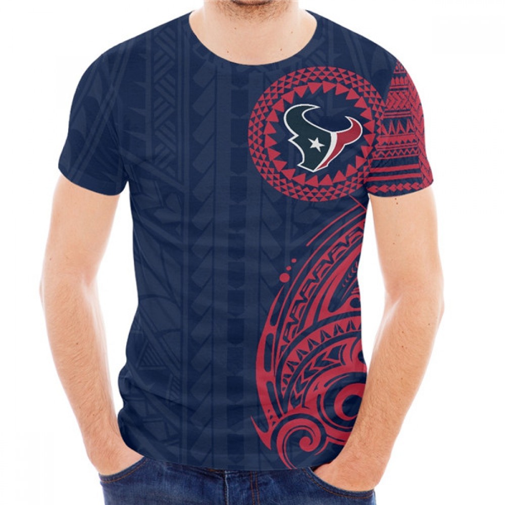 Men's Houston Texans Navy T-Shirt 1