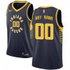 Men's Indiana Pacers Navy Custom Jersey