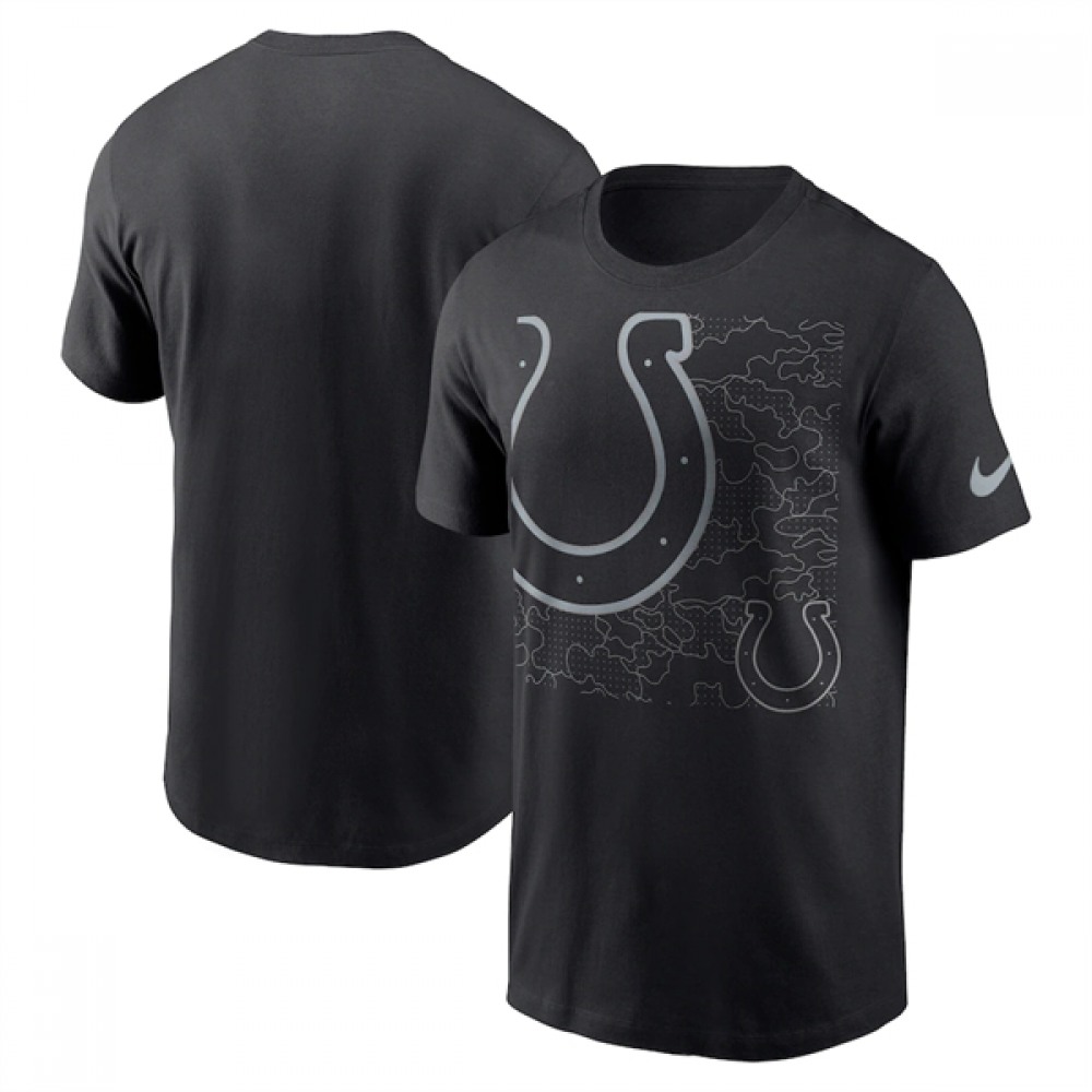 Men's Indianapolis Colts Black T-Shirt 1