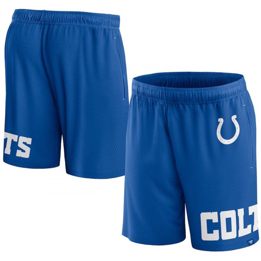 Men's Indianapolis Colts Blue Shorts 1
