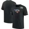 Men's Jacksonville Jaguars 2020 Black Sideline Crucial Catch Performance T-Shirt