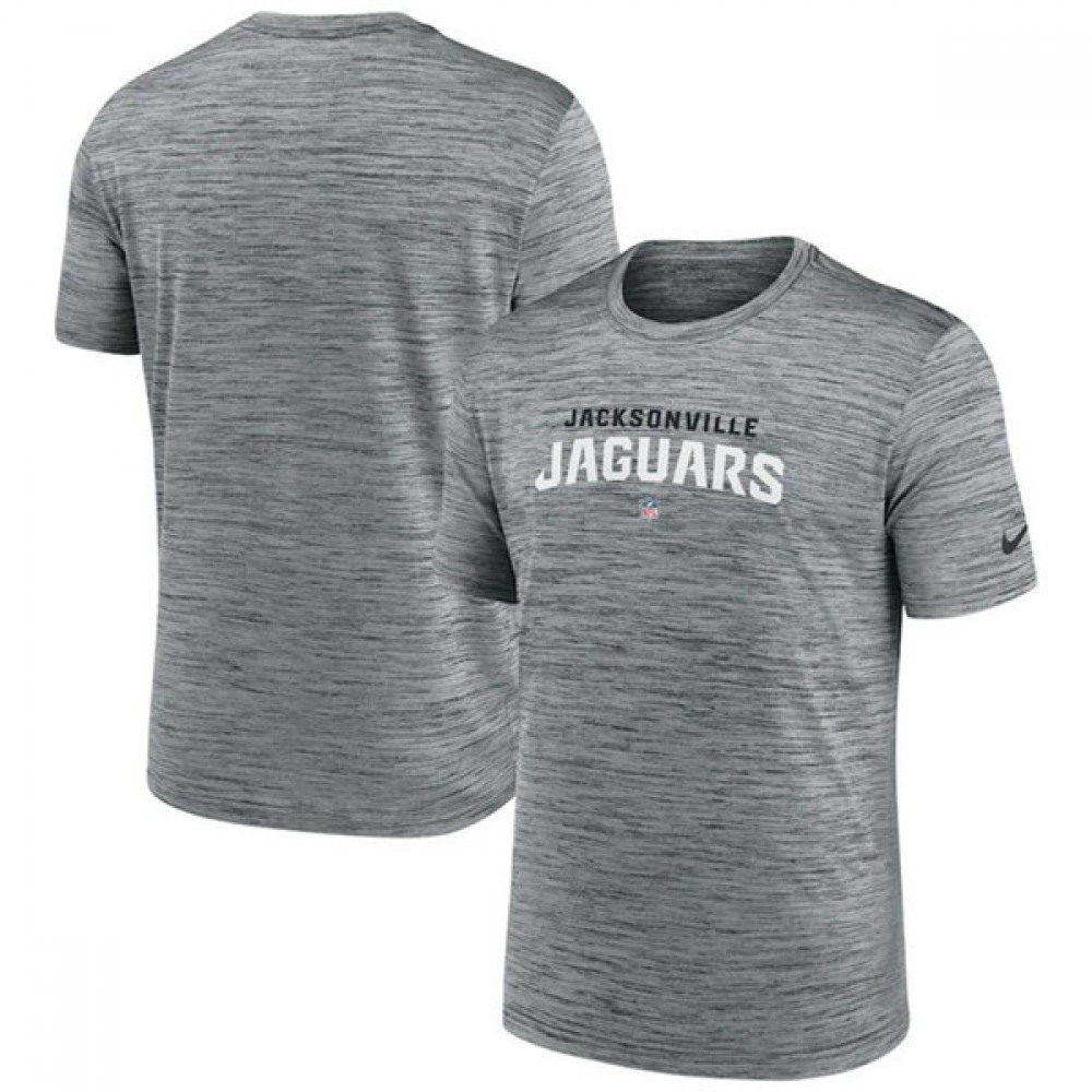 Men's Jacksonville Jaguars Gray Velocity Performance T-Shirt 1