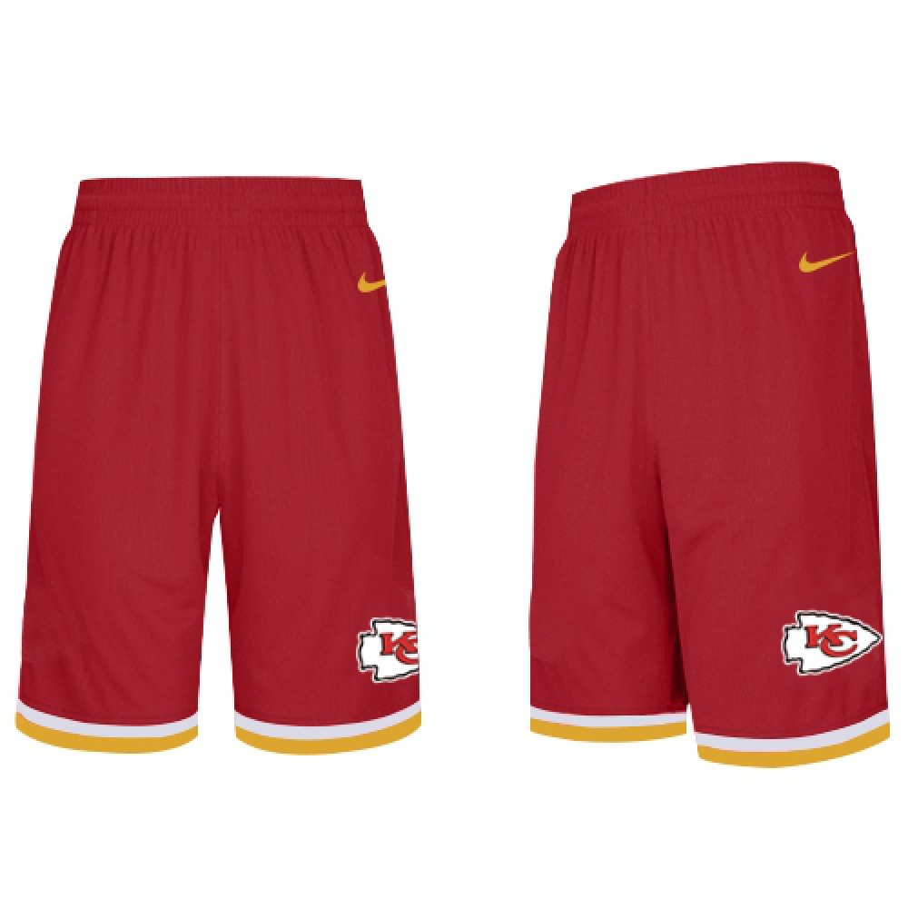Men's Kansas City Chiefs 2019 Red Knit Performance Shorts 1