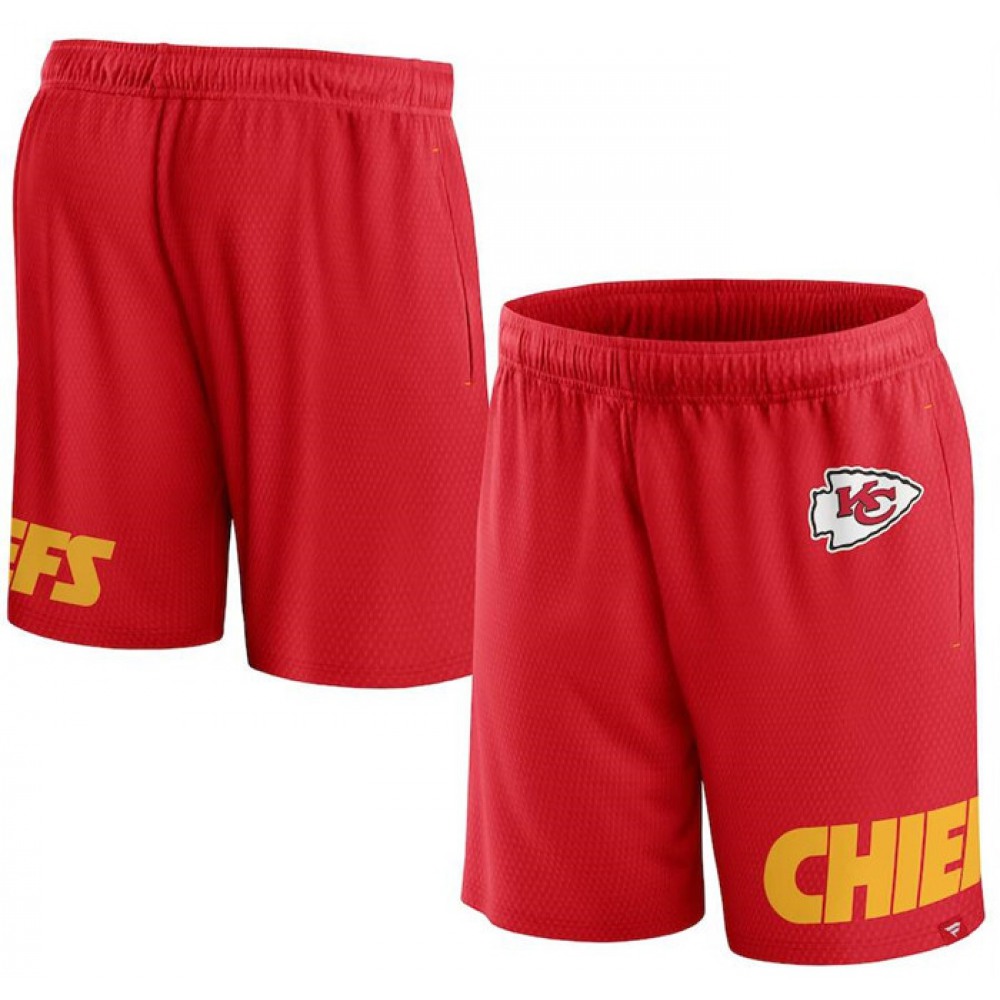 Men's Kansas City Chiefs Red Shorts 1