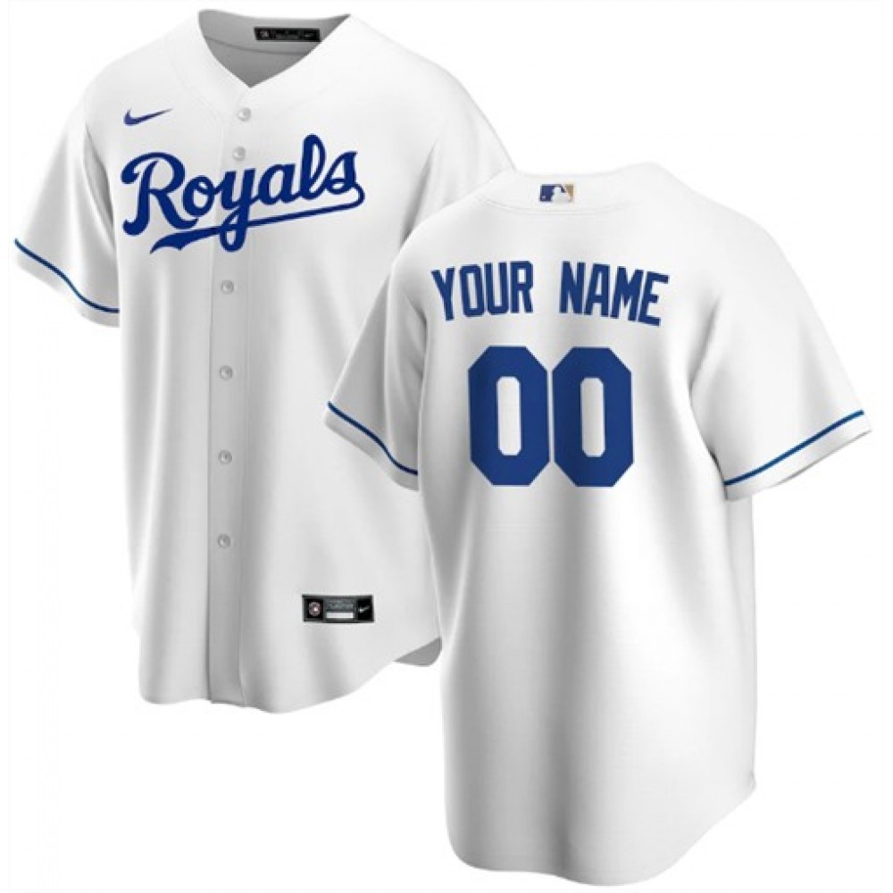 Men's Kansas City Royals Customized Stitched MLB Jersey 1
