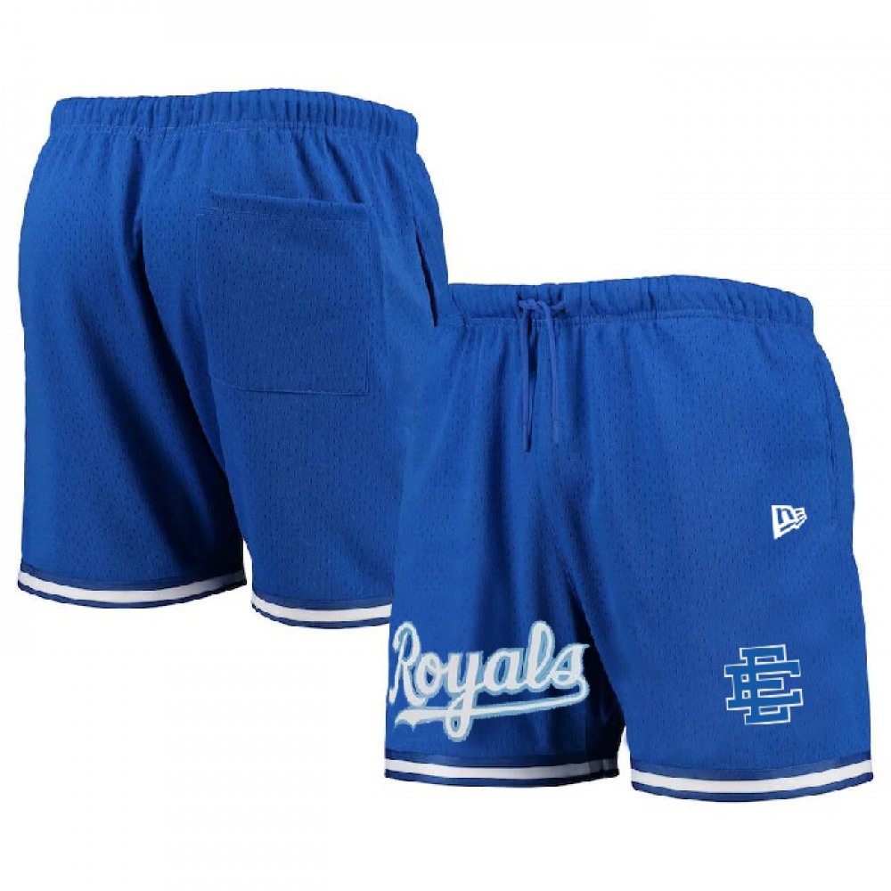 Men's Kansas City Royals Royal Mesh Shorts 001 1