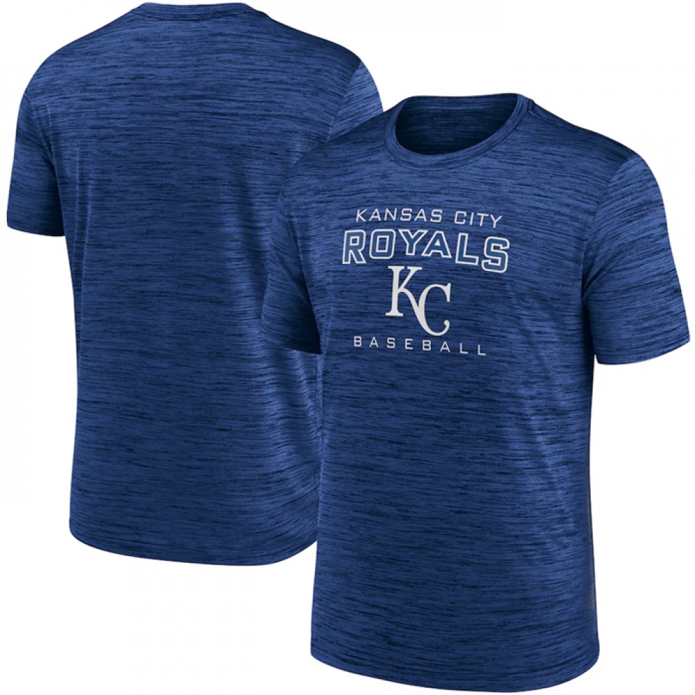 Men's Kansas City Royals Royal Velocity Practice Performance T-Shirt 1