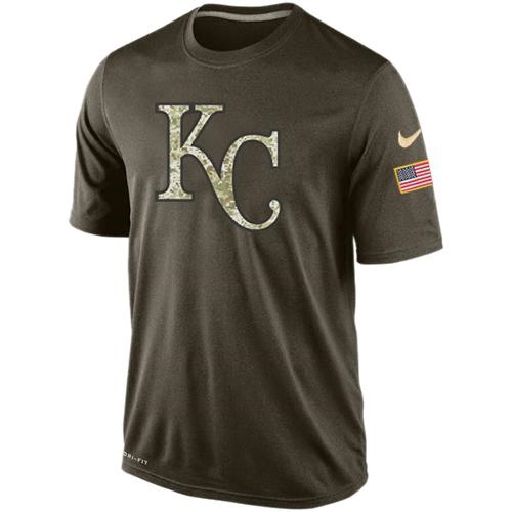 Men's Kansas City Royals Salute To Service Dri-FiT T-Shirt 1